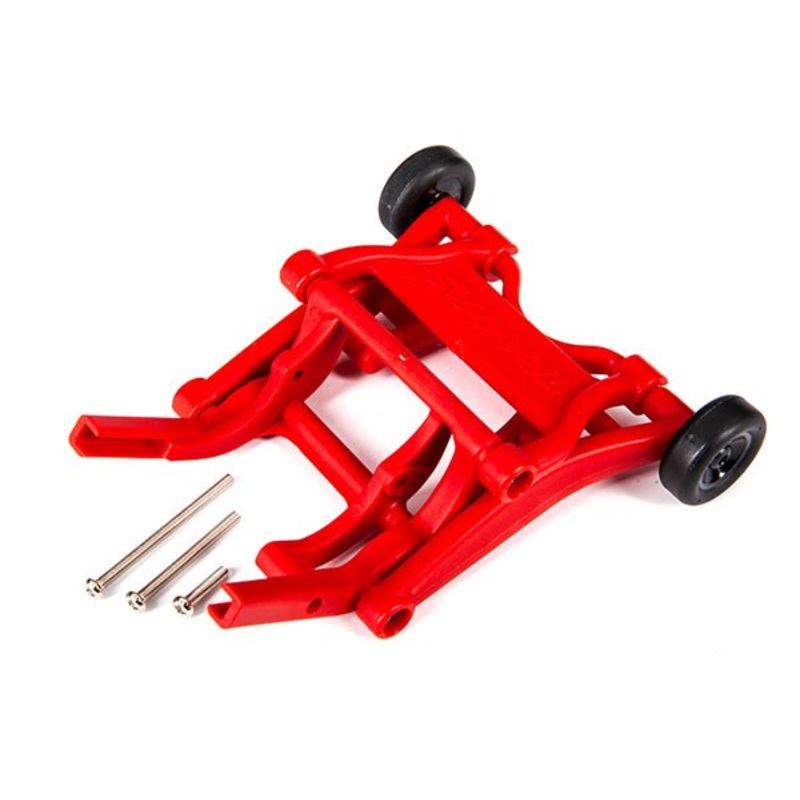Traxxas 3678R WHEELIE BAR ASSEMBLED RED