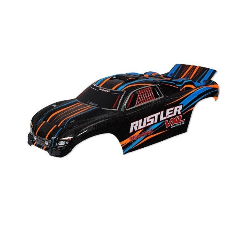 Traxxas 3720T BODY RUSTLER VXL ORANGE