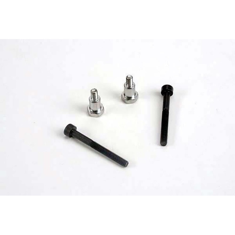Traxxas 3742 – Shoulder screws steering bellcranks (3x30mm cap-head machine) (2)/ draglink shoulder screws (chrome) (2)