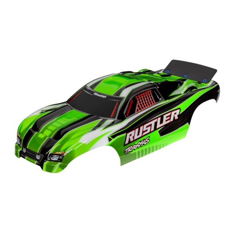 Traxxas 3750G RUSTLER BODY GREEN