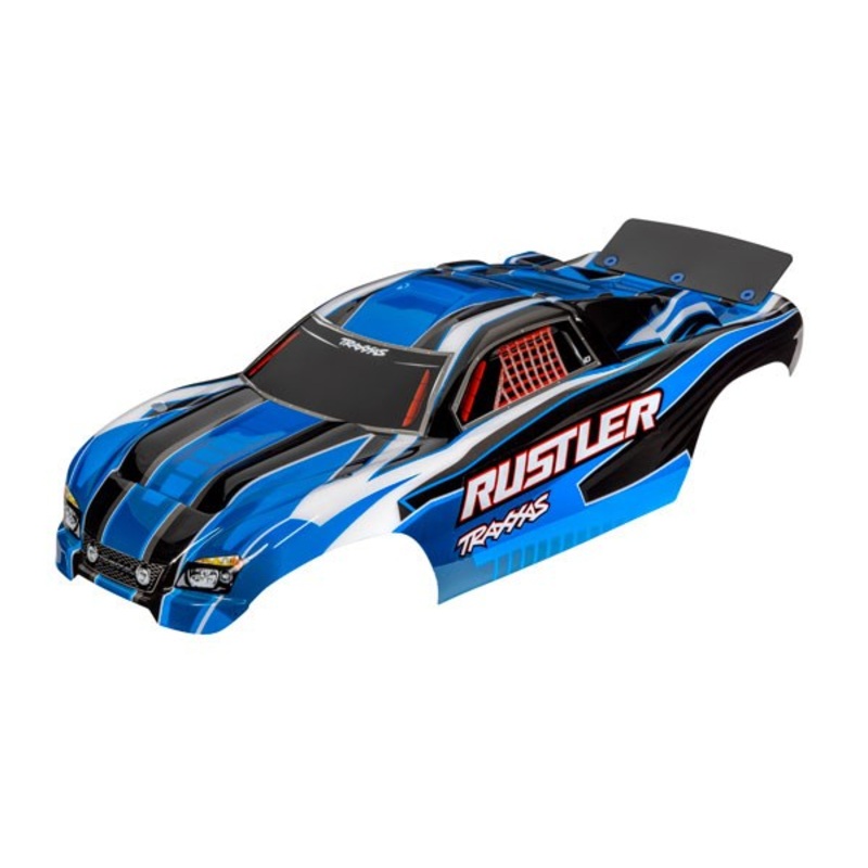 Traxxas 3750X RUSTLER BODY BLUE