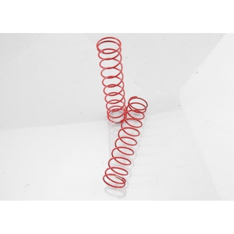 Traxxas 3757R – Springs Rear (Red) (2.9 Rate) (2)