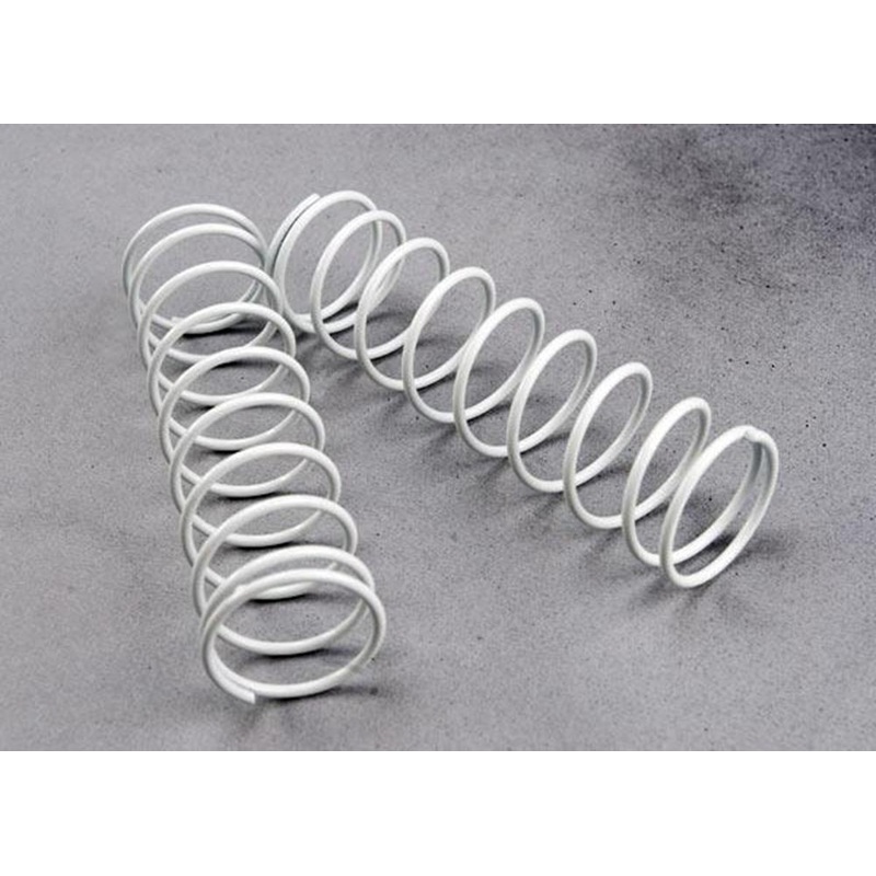 Traxxas 3757X – Springs Rear (White) (2)