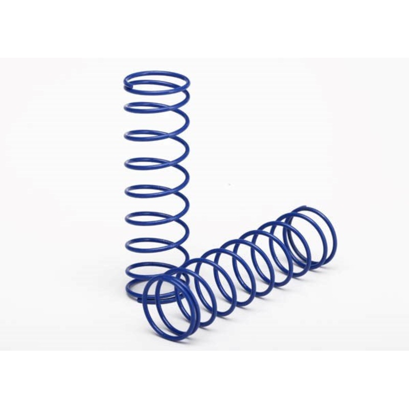 Traxxas 3758T – Springs blue (front) (2)