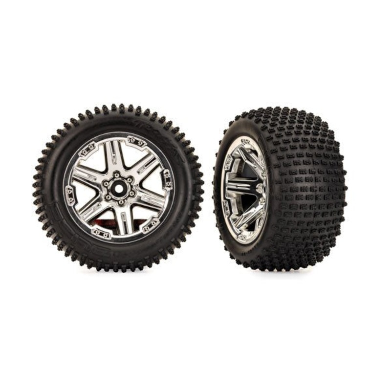 Traxxas 3779X Tires & Wheels Rxt Chrm 2.8/Alias