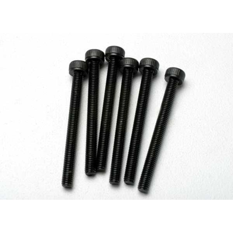 Traxxas 3964 – Screws 3X32Mm Cap-Head Machine (Hex Drive) (6)
