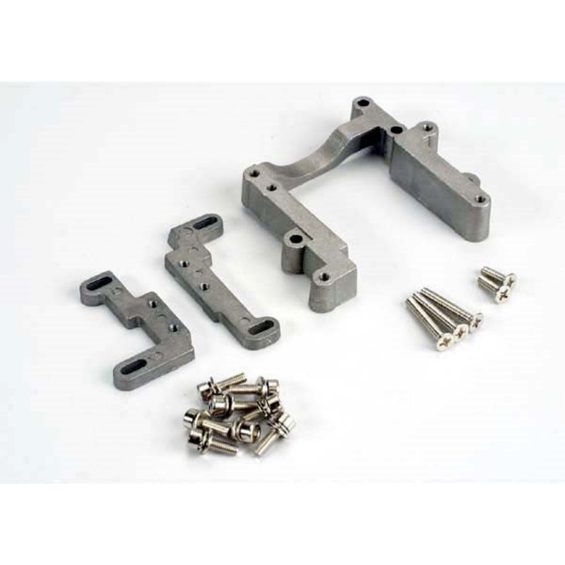 Traxxas 4460 – Engine Mount 2 Piece Aluminum (W/ Screws) (N. Rustler