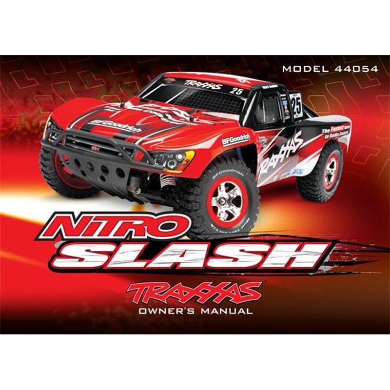 Traxxas 4498 – Owner’s manual Nitro Slash