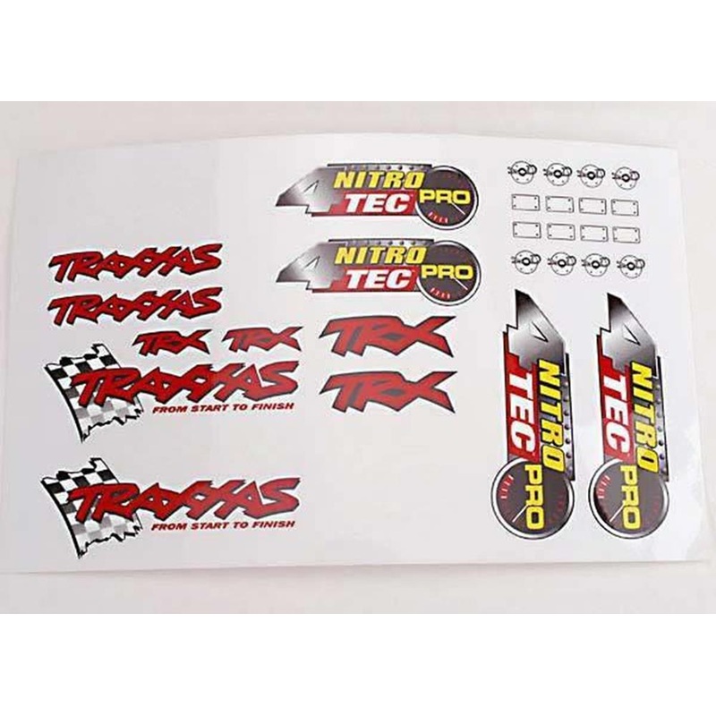 Traxxas 4814 – Decal Sheet Nitro 4-Tec Pro