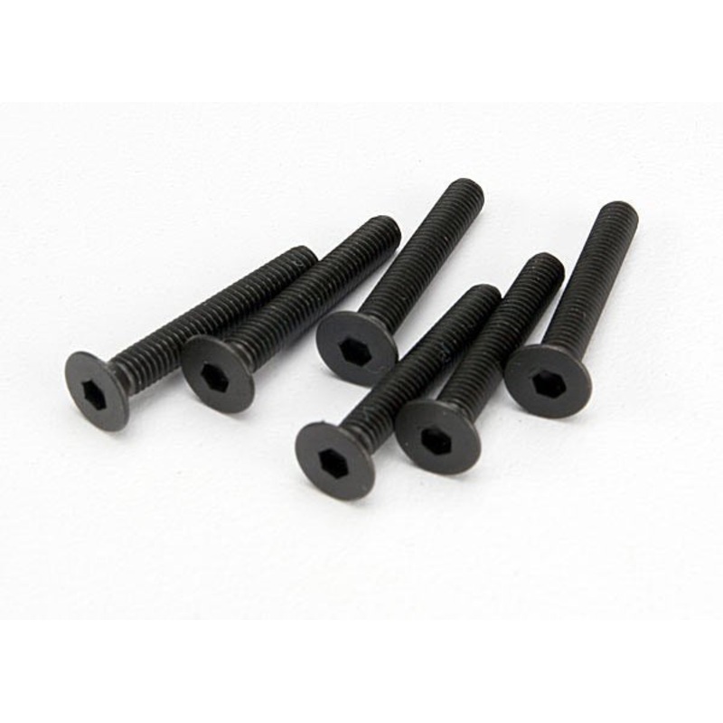 Traxxas 4857 – Screw 3×20 countersunk machine (hex drive) (6)