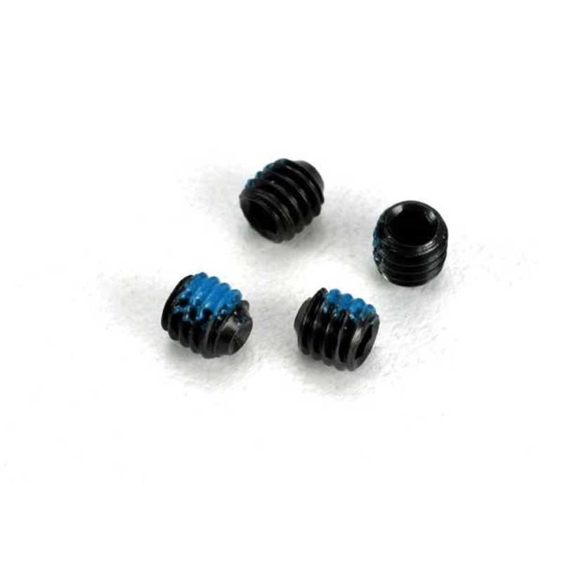 Traxxas 4897 – Screws set (grub) 4mm (6) (w/ threadlock)