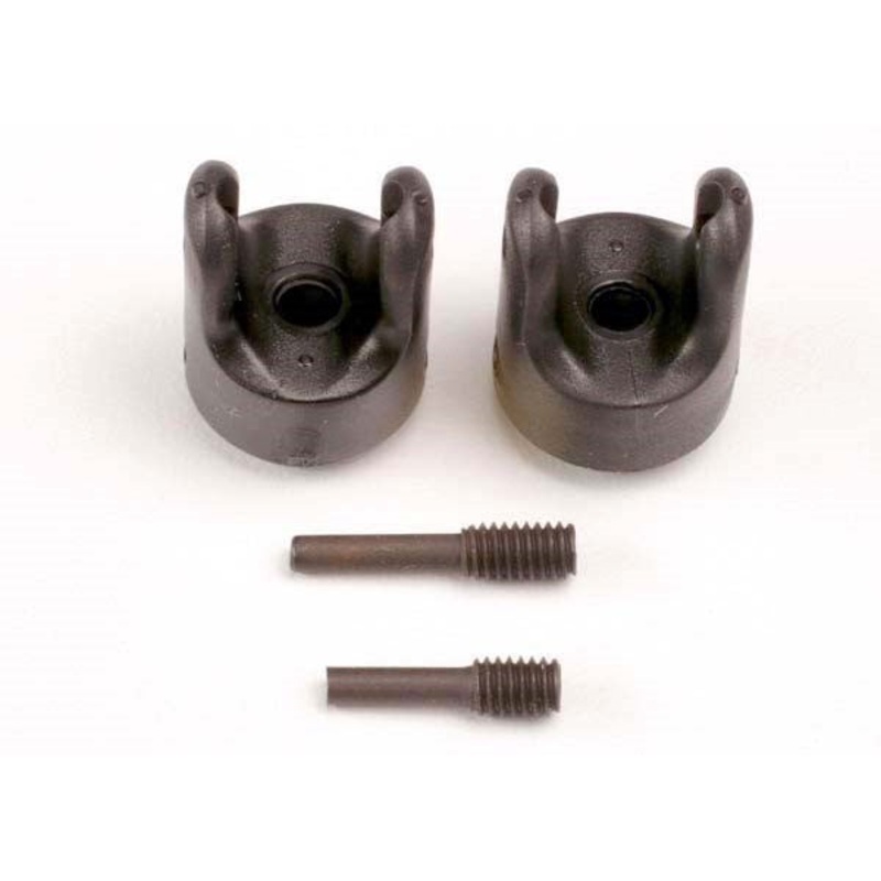 Traxxas 4927X – Transmission output yokes (Heavy-duty) (2)/ set screw yoke pins M4/10 (1) & M4/18.5 (1)
