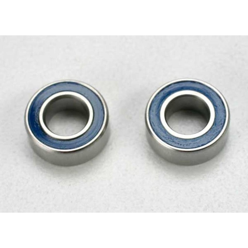 Traxxas 5115 – Ball bearings blue rubber shield (5x10x4mm) (2)