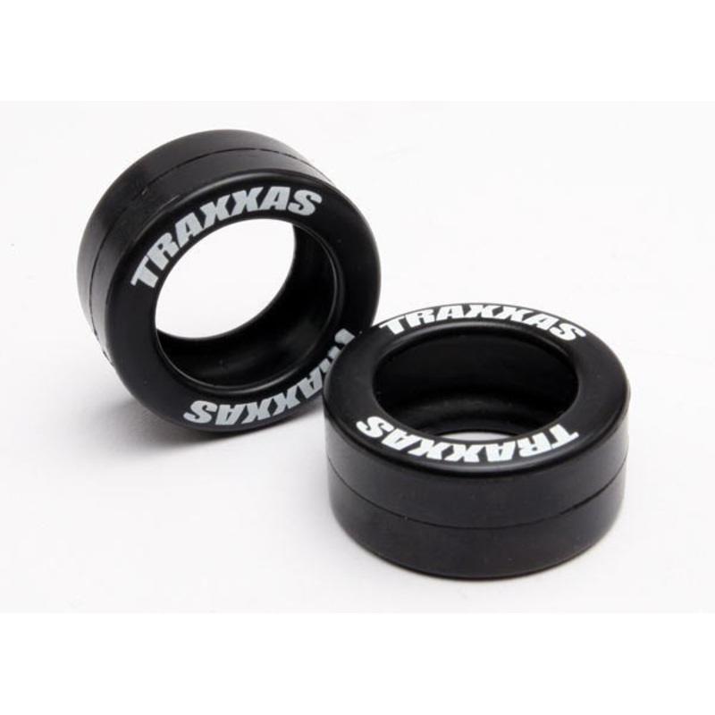 Traxxas 5185 – Tires Rubber (2) (Fits Traxxas Wheelie Bar Wheels)