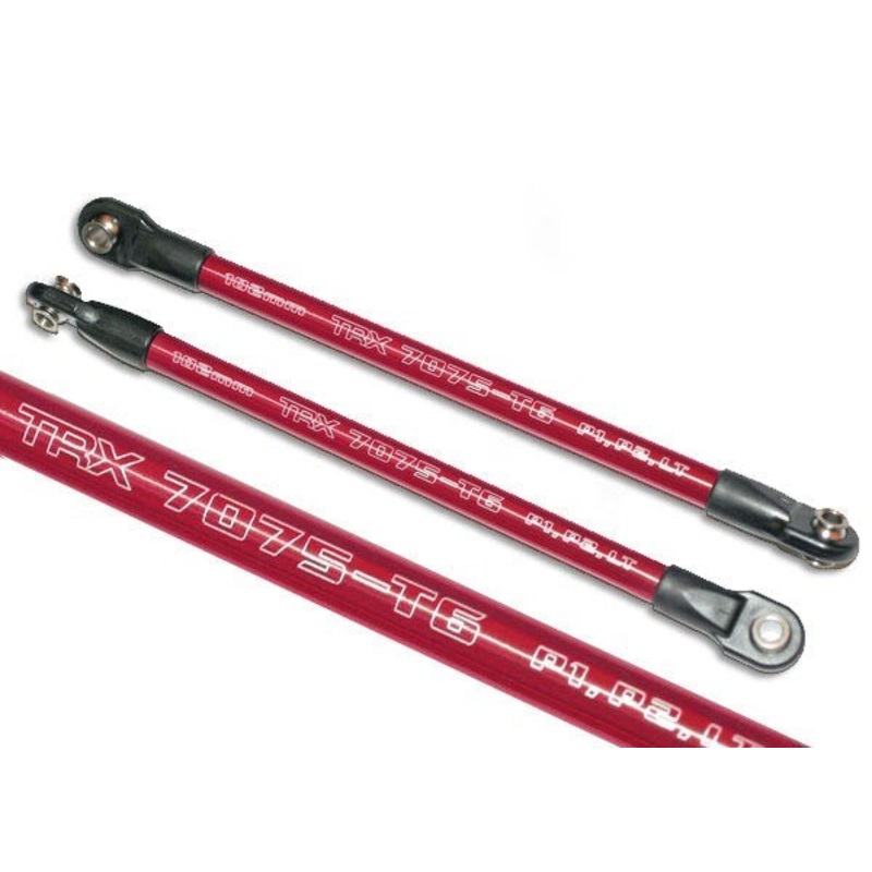 Traxxas 5318X – Push Rod (Aluminum) (Assembled With Rod Ends) (2) (use with long travel or #5357 progressive-1 rockers)