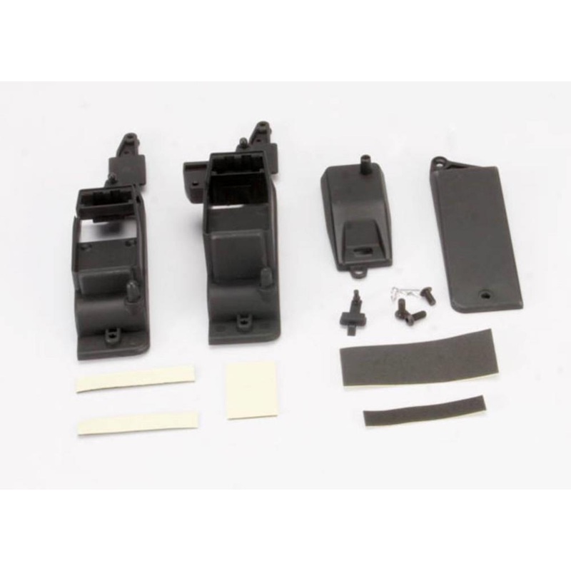 Traxxas 5324X – Box Receiver & Battery (2)/ Cover/ Foam Pad & Adhesive/ Charge Jack Plug (Rubber)