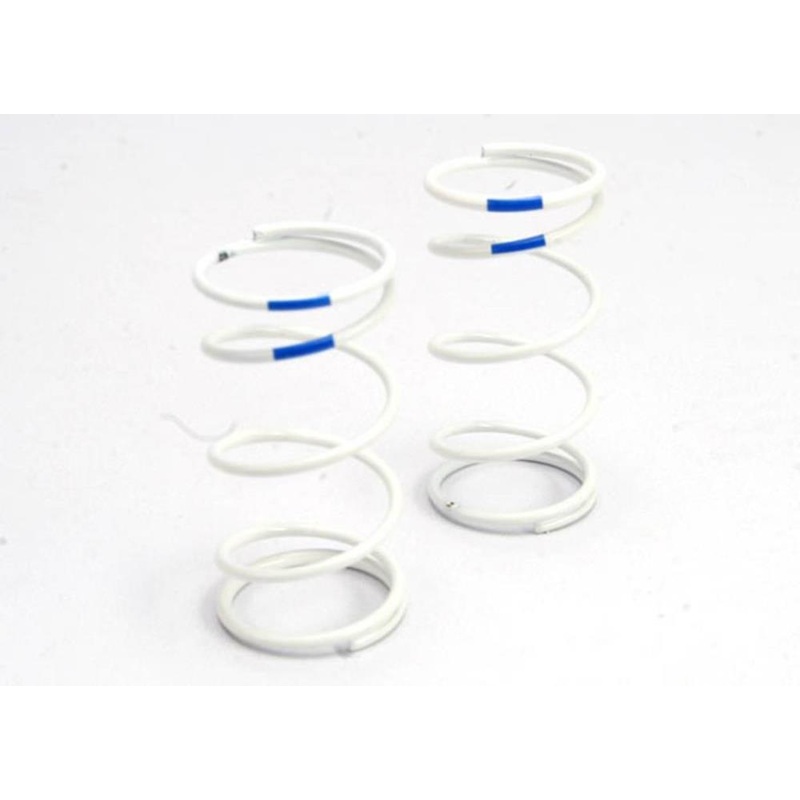 Traxxas 5434 – Spring Shock (White) (GTR) (1.6 Rate Blue) (1 Pair)