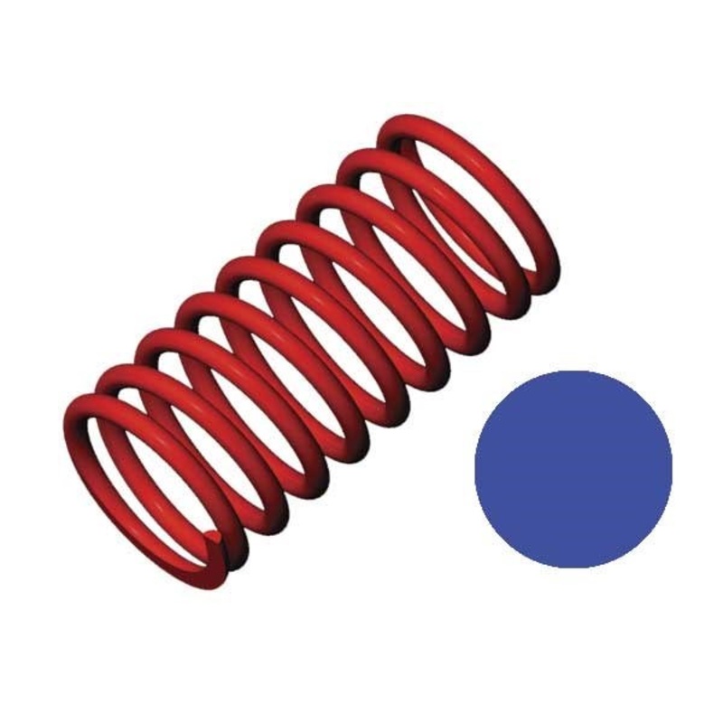 Traxxas 5444 – Spring shock (GTR) (5.9 rate blue) (std. rear 120mm)