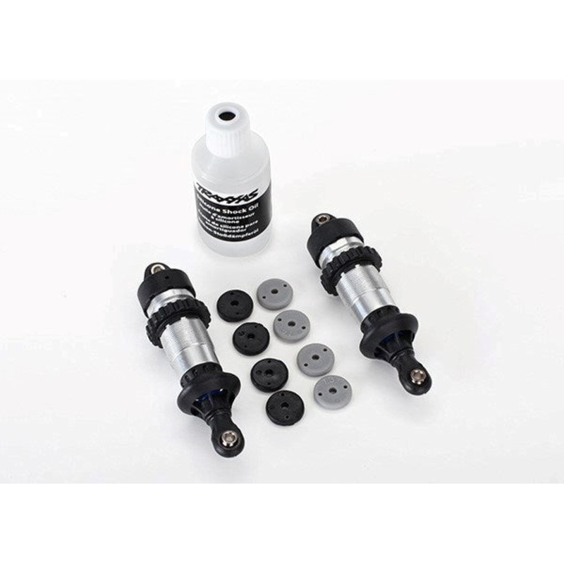 Traxxas 5460 – Shocks Gtr Aluminum (Assembled) (2) (Without Springs)