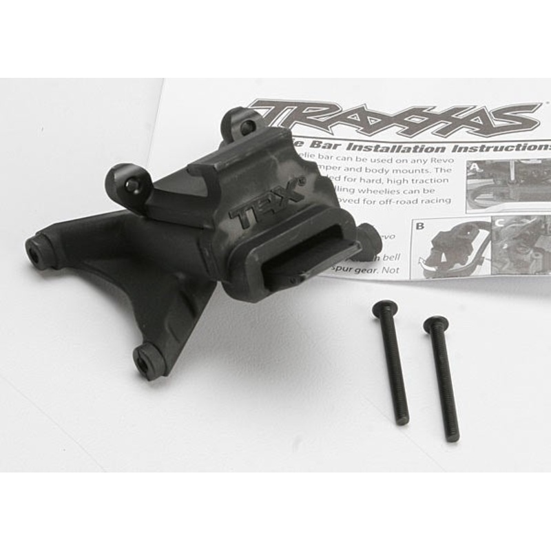 Traxxas 5473 – Wheelie bar mount (1)(fits all Revo trucks)