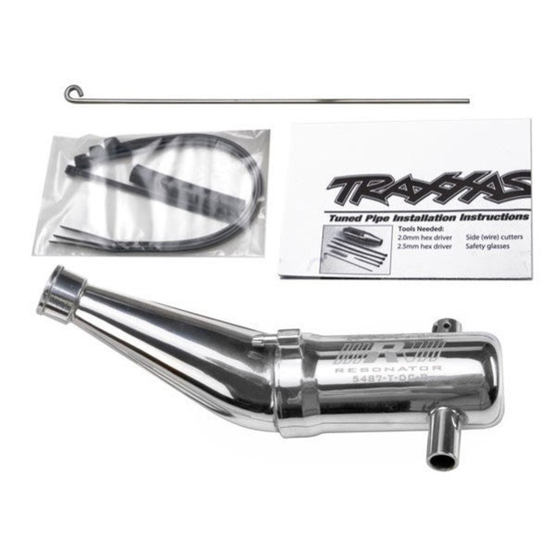 Traxxas 5487 – Tuned Pipe Resonator R.O.A.R. Legal (Aluminum Double