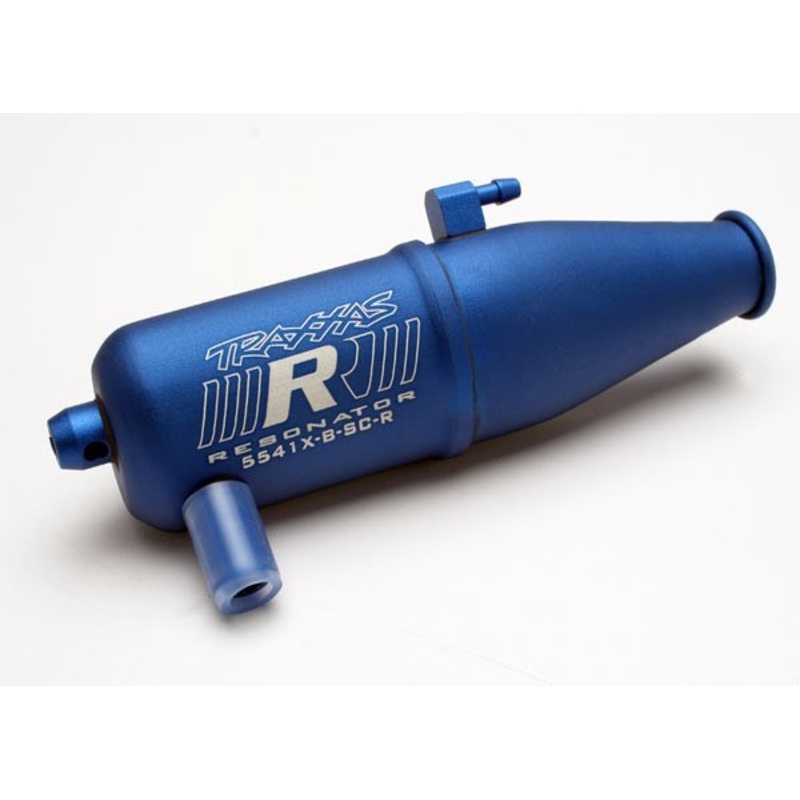 Traxxas 5541X – Tuned Pipe Resonator R.O.A.R. Legal Blue-Anodized (A