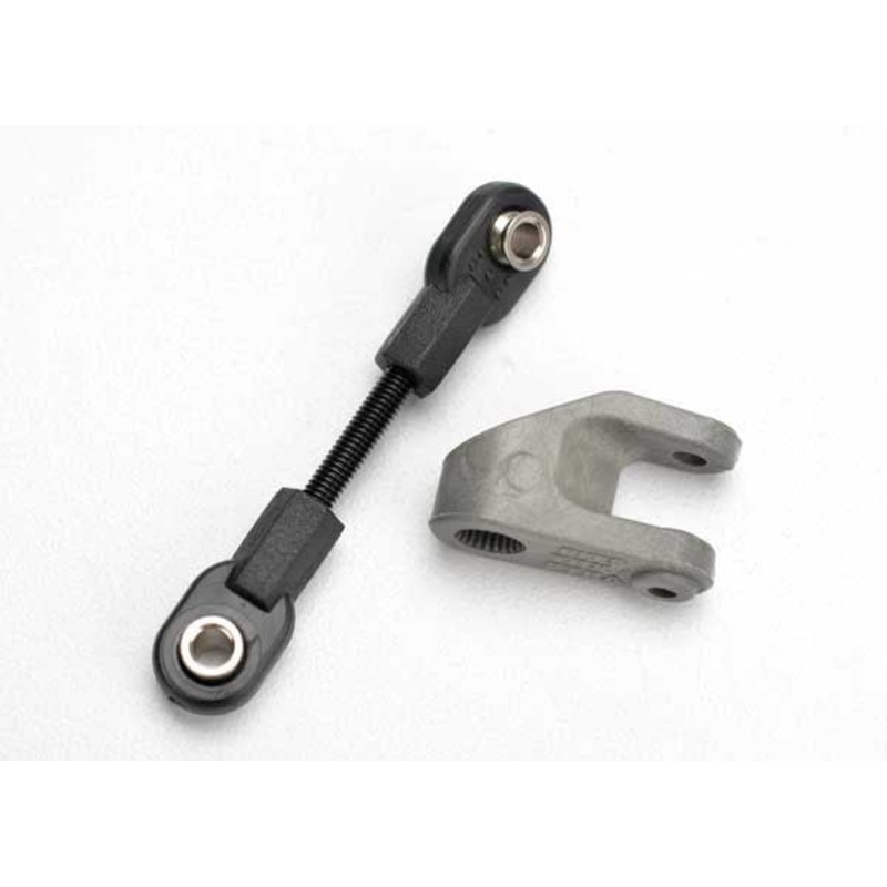 Traxxas 5545 – Servo horn steering/ linkage steering (3×30 threaded rod)/ rod ends (2)/ hollow balls (2)