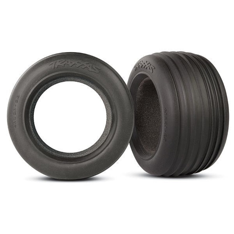 Traxxas 5563 – Tires Ribbed 2.8 (2)/ Foam Inserts (2)
