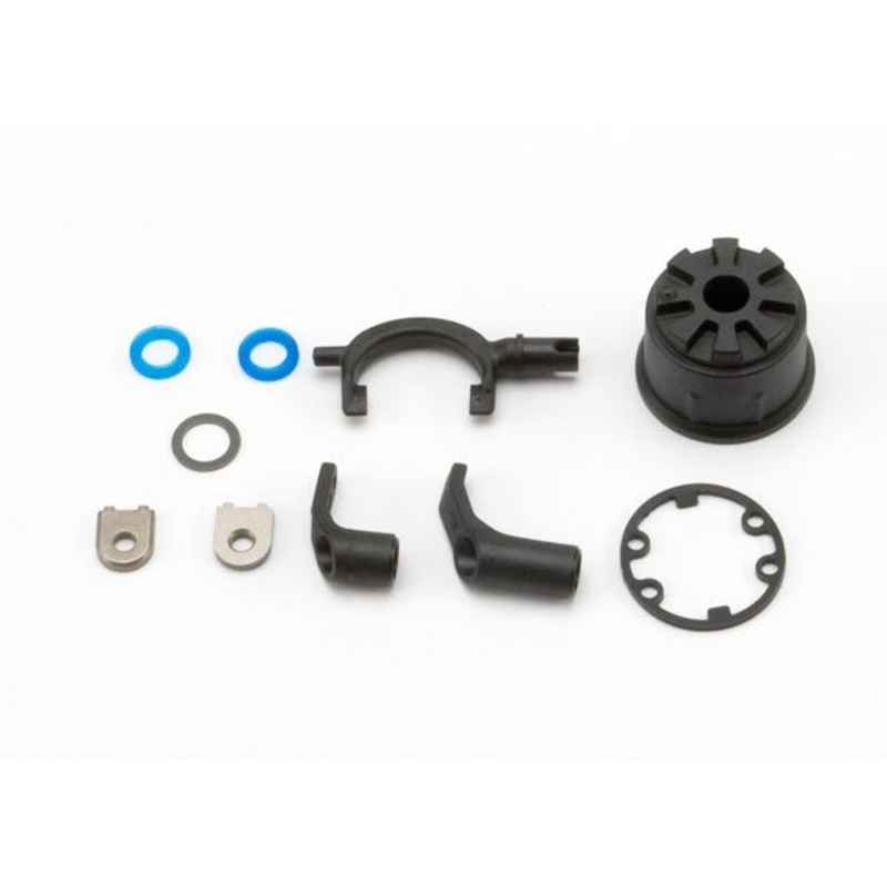Traxxas 5681 – Carrier differential (heavy duty)/ differential fork/ linkage arms (front & rear)
