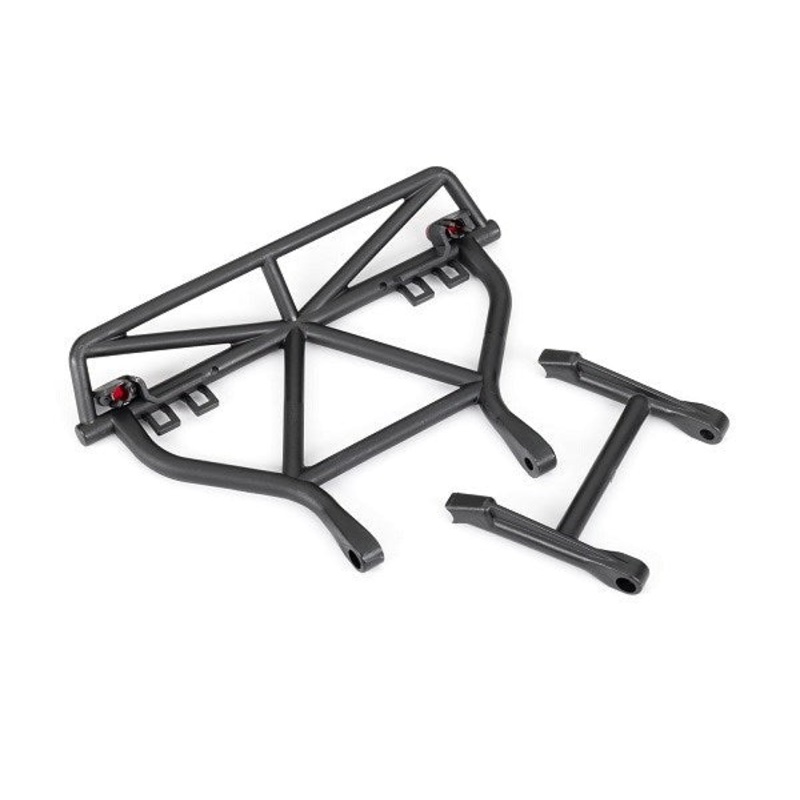 Traxxas 5838 BUMPER REAR MNT/LENS LED BLK