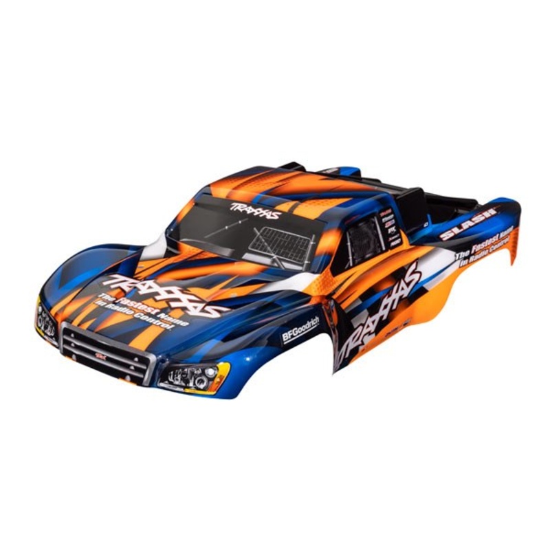 Traxxas 5851T SLASH 2WD BODY ORNG/BLUE