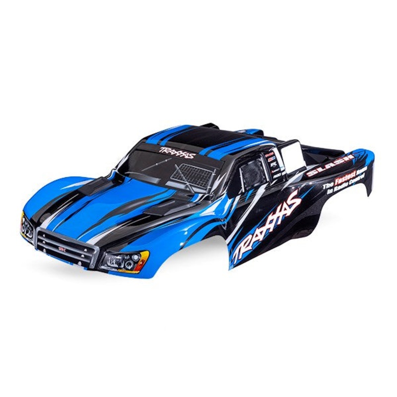 Traxxas 5855-BLUE BODY SLASH 4X4 BLUE
