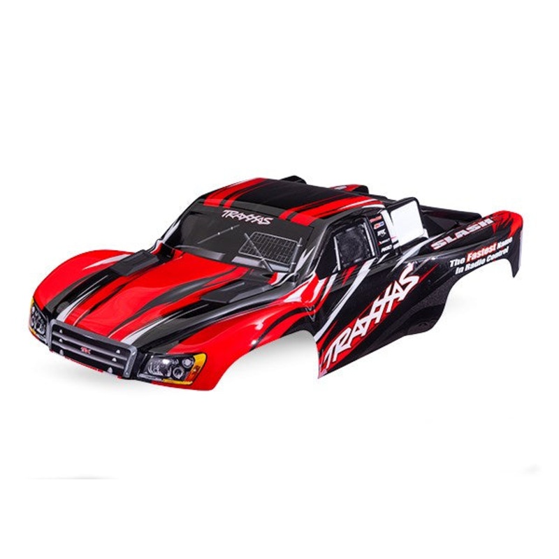 Traxxas 5855-RED BODY SLASH 4X4 RED