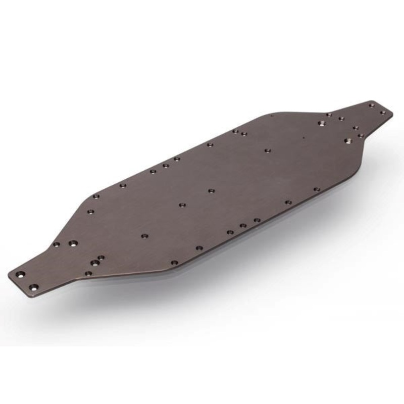 Traxxas 6422 – Chassis 6061-T6 Aluminum (Dark Titanium Anodized)