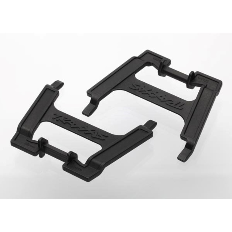 Traxxas 6426X – Battery hold-downs tall (2) (allows for installation of taller multi-cell batteries)