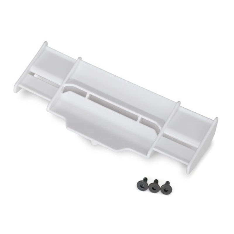 Traxxas 6721A – Wing Rustler 4X4 (white)/ 3×8 FCS (3)