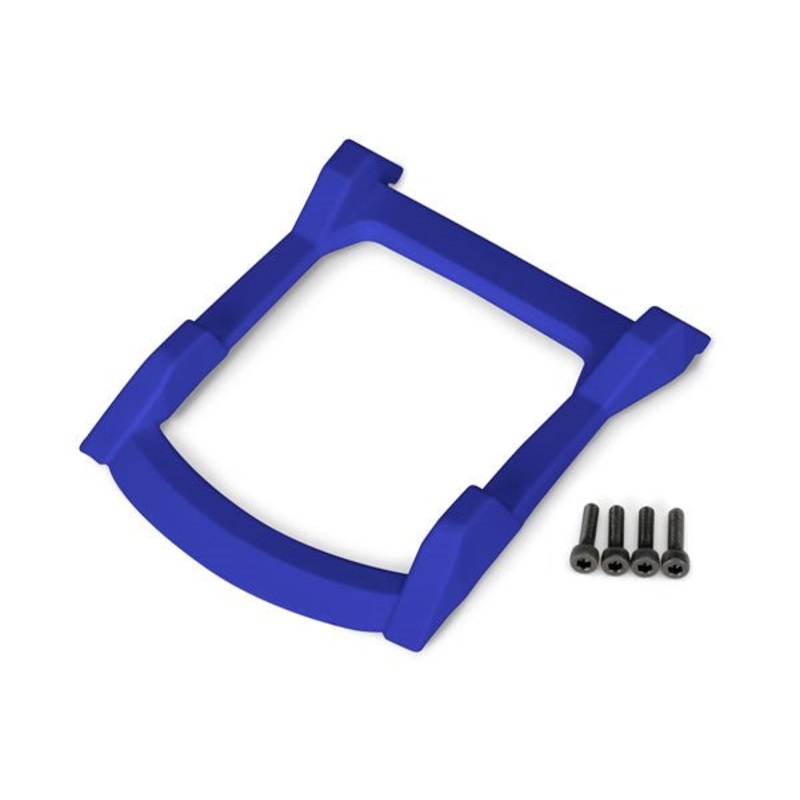 Traxxas 6728X Skid plate roof (body) (blue)/ 3x12mm CS (4)