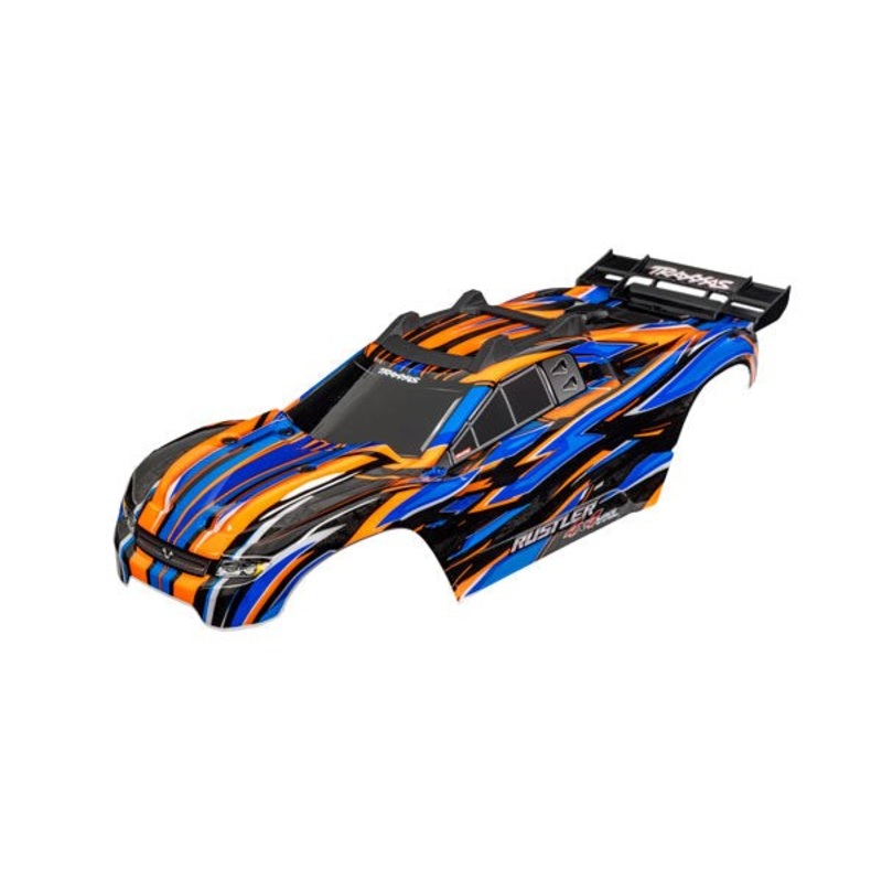 Traxxas 6785-ORNG Body Rustler 4X4 Vxl Orange