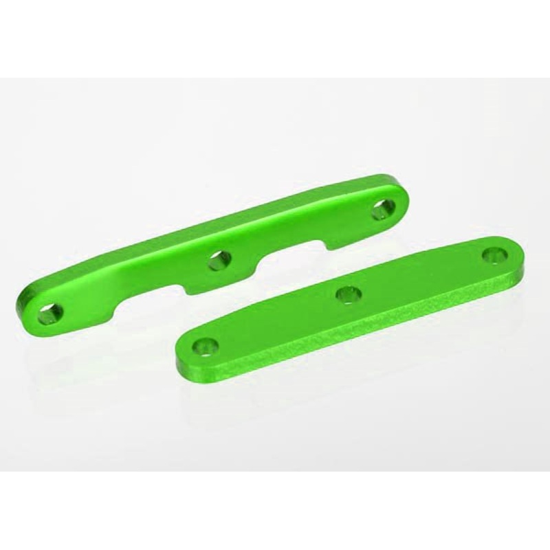 Traxxas 6823G – Bulkhead tie bars front & rear aluminum (green-anodized)