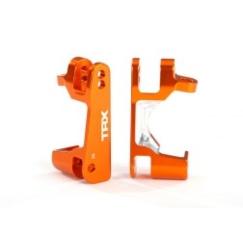 Traxxas 6832A CASTER BLOCKS ALUM ORANGE