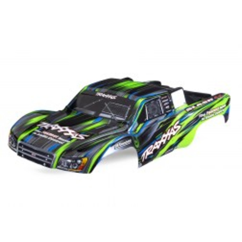 Traxxas 6932-GRN BODY SLASH 4X4 GRN COMPLETE