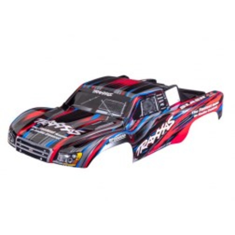 Traxxas 6932-RED BODY SLASH 4X4 RED COMPLETE