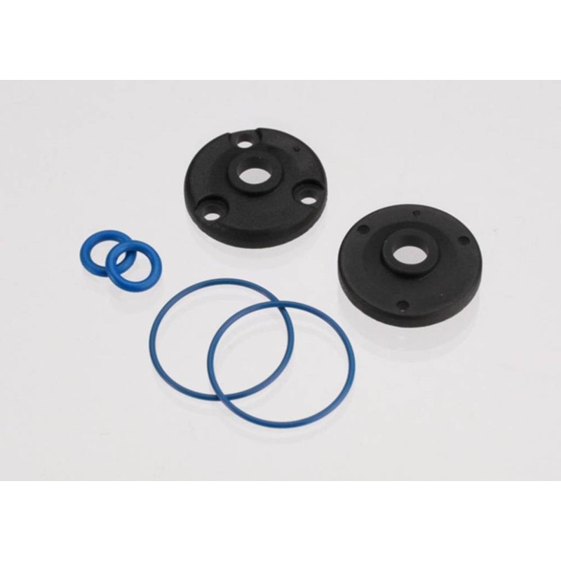 Traxxas 7014X – Rebuild kit center differential (1/16 E-Revo/Slash) (includes o-rings and diff gear covers)
