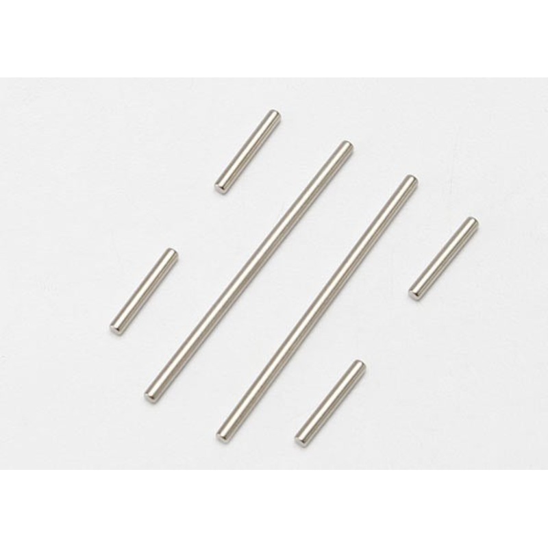Traxxas 7021 – Suspension pin set (front or rear) 2x46mm (2) 2x14mm (4)