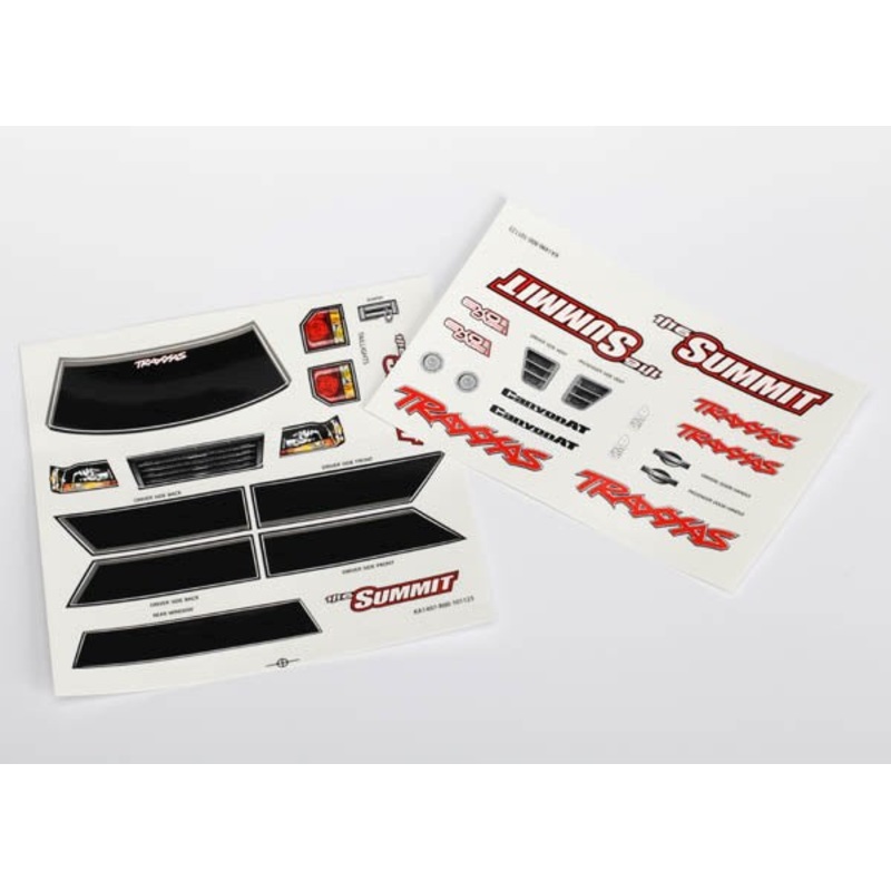 Traxxas 7214 Decal 1/16 Summit