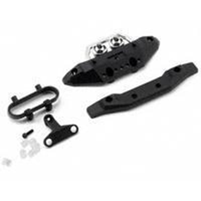 Traxxas 7235 – Bumper front (1)/ rear (1)/ bumper mount rear (1)