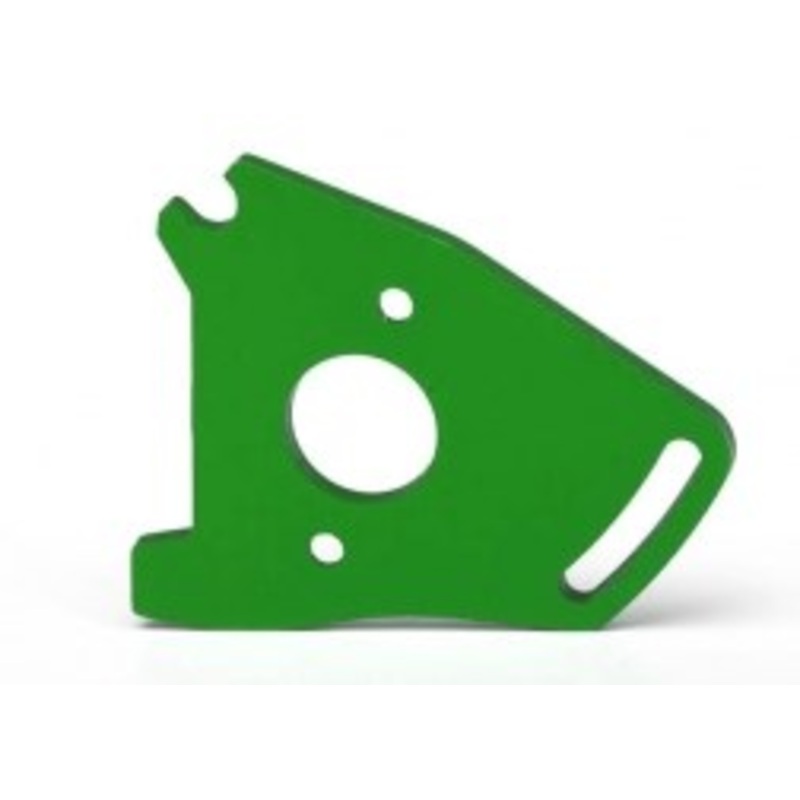 Traxxas 7490G MOTOR PLATE GREEN 4X4