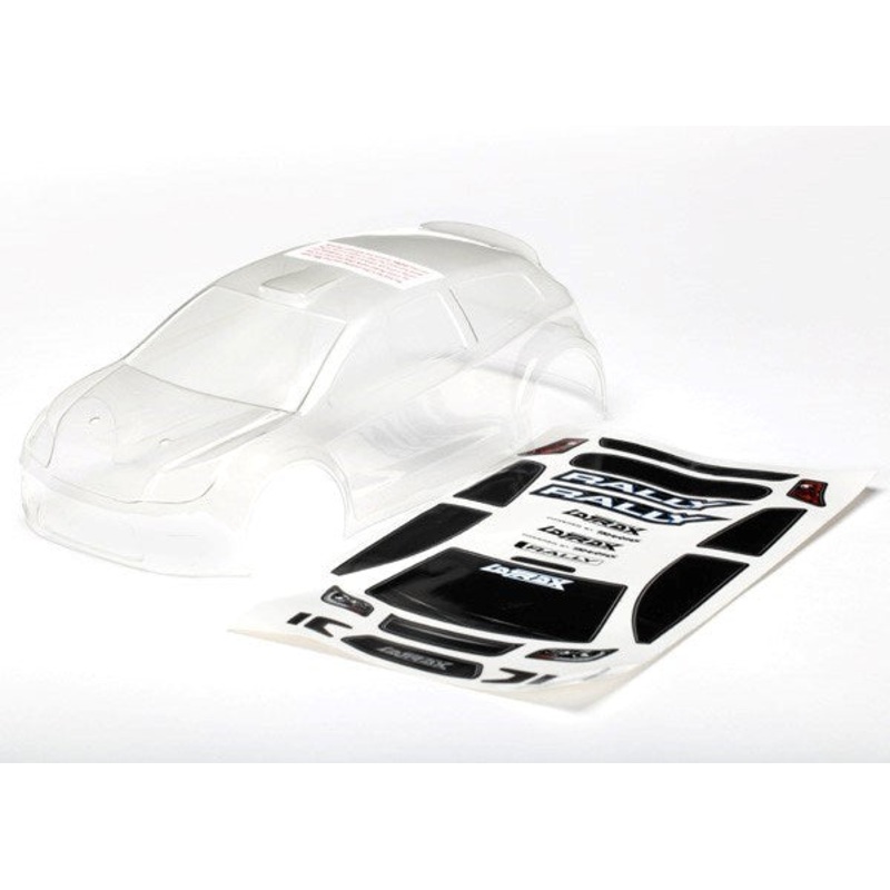Traxxas 7511 – Body Latrax Rally (Clear Requires Painting)/ Decals