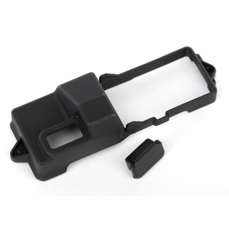 Traxxas 7524 – Box receiver/ ESC mount/ rubber plug/ adhesive foam tape (2)