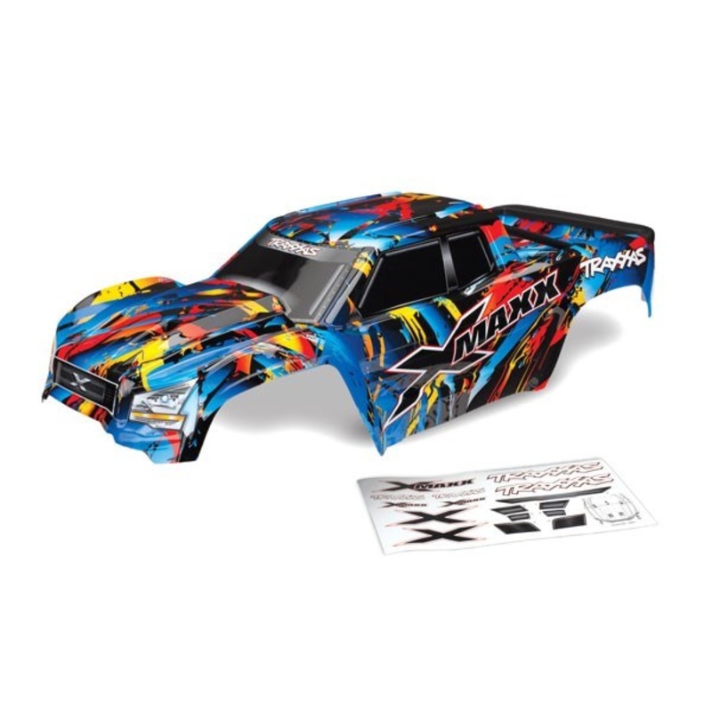 Traxxas 7711T Body X-Maxx Rock n Roll Assembled